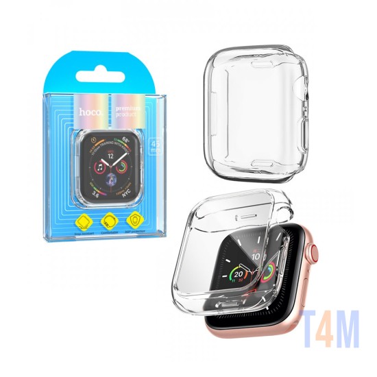 Hoco TPU Protective Case WS1 for iWatch Series7/8(41mm) Transparent